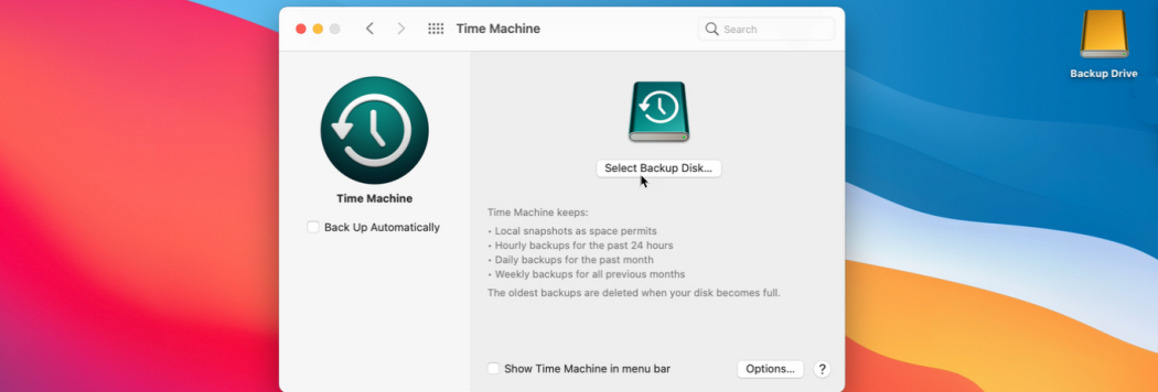 my passport for mac not backing up timemachine